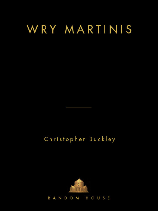 Wry Martinis Buckley Christopher