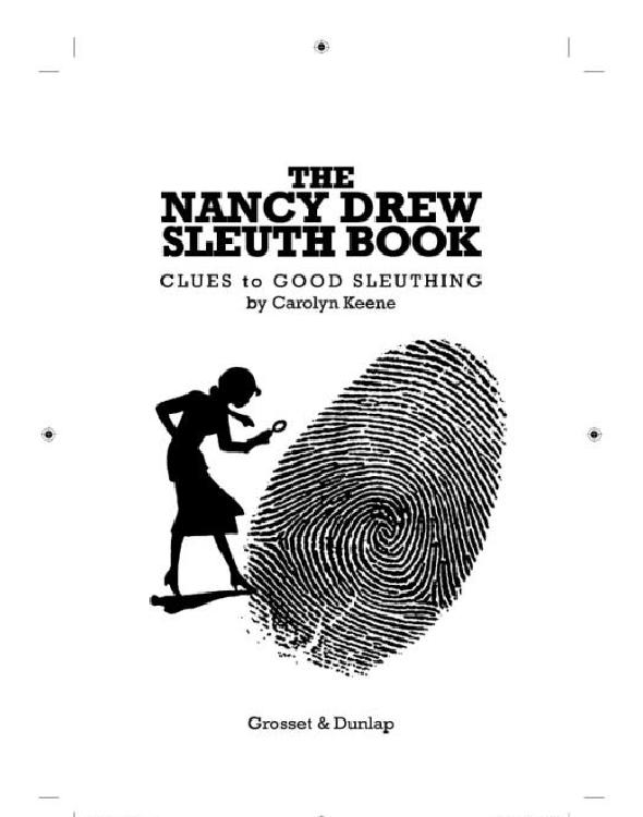 Clues To Good Sleuthing Keene Carolyn