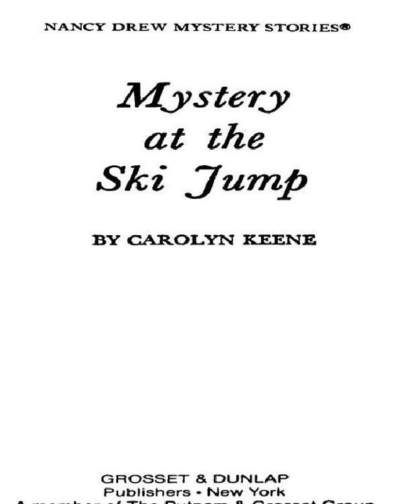 Mystery At The Ski Jump Keene Carolyn