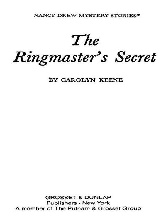 The Ringmasters Secret Keene Carolyn