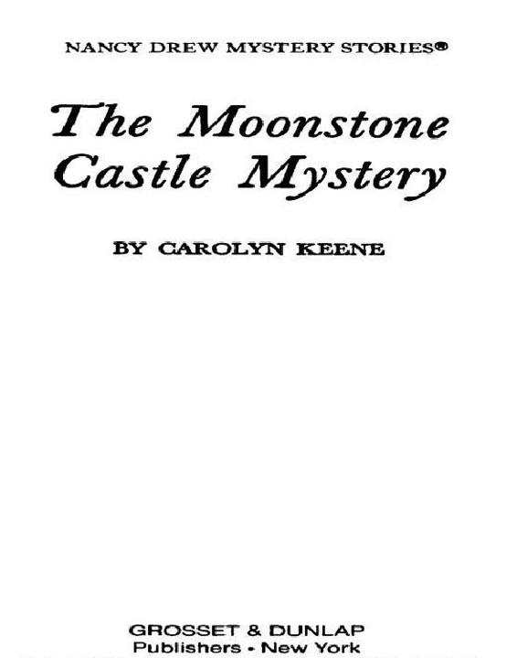 The Moonstone Castle Mystery Keene Carolyn