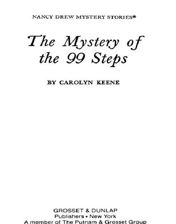 The Mystery Of The 99 Steps Keene Carolyn