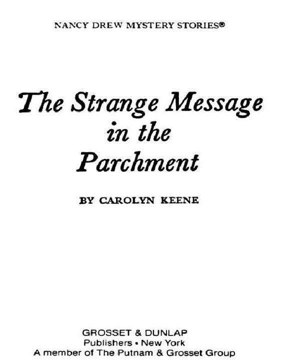 The Strange Message In The Parchment Keene Carolyn