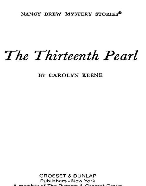 The Thirteenth Pearl Keene Carolyn
