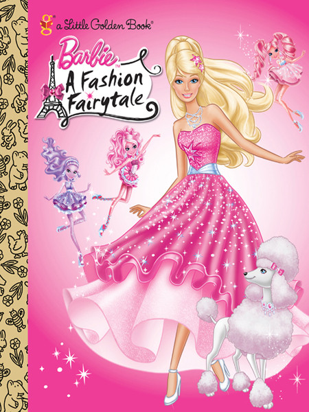 Barbie Fashion Fairytale Little Golden Book Barbie Meika Hashimoto