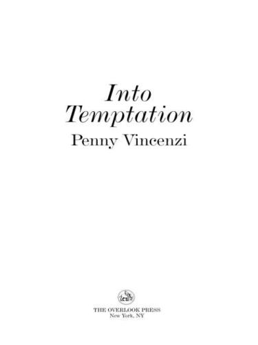 Into Temptation Vincenzi Penny