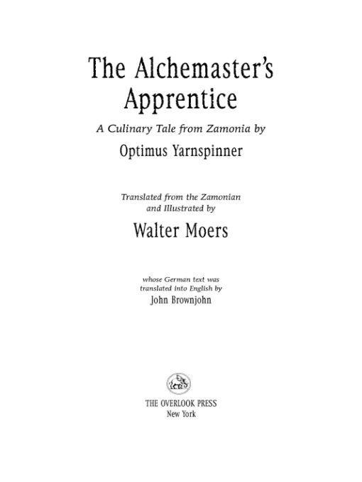 The Alchemasters Apprentice Moers Walter