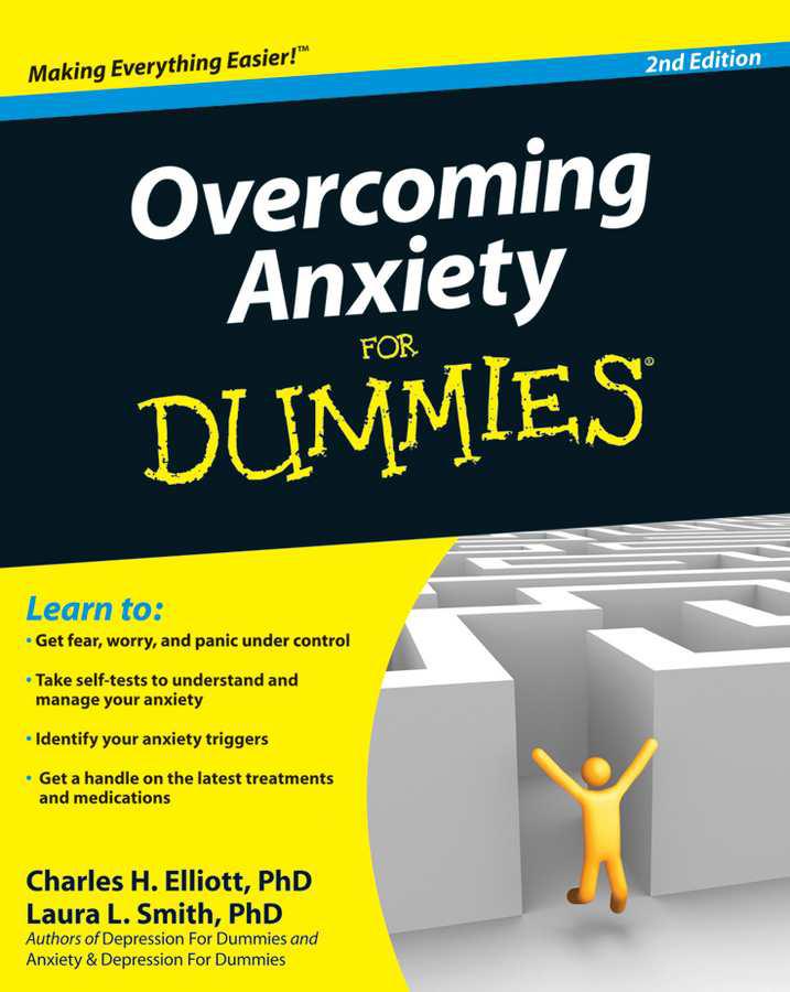Overcoming Anxiety For Dummies 2nd Edition Elliott Charles H Smith Laura L
