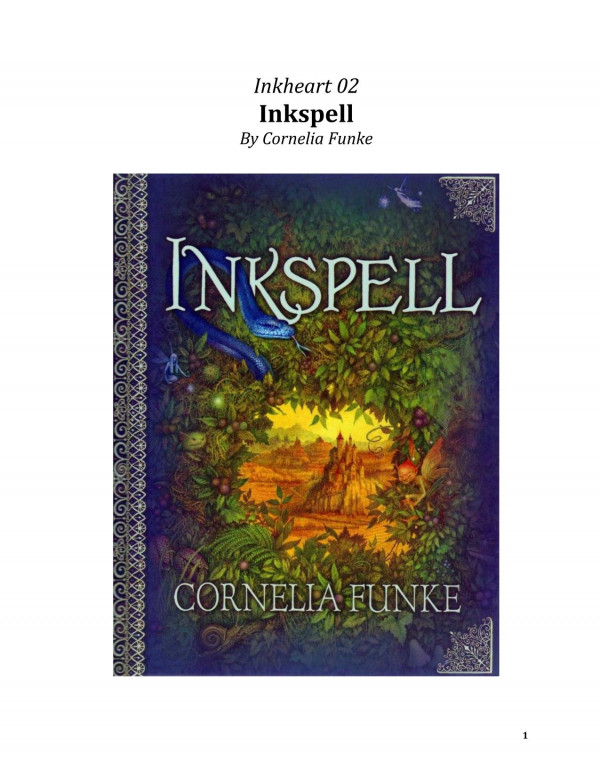 Inkspell Funke Cornelia