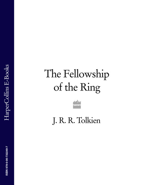 The Fellowship Of The Ring Tolkien John Ronald Reuel