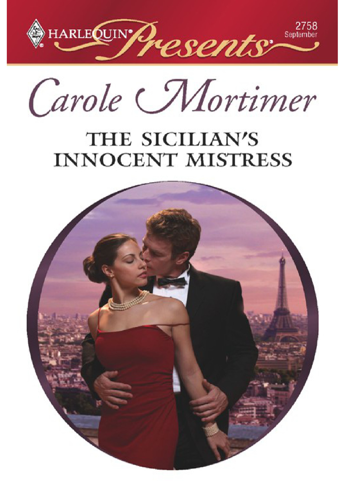 The Sicilians Innocent Mistress Mortimer Carole