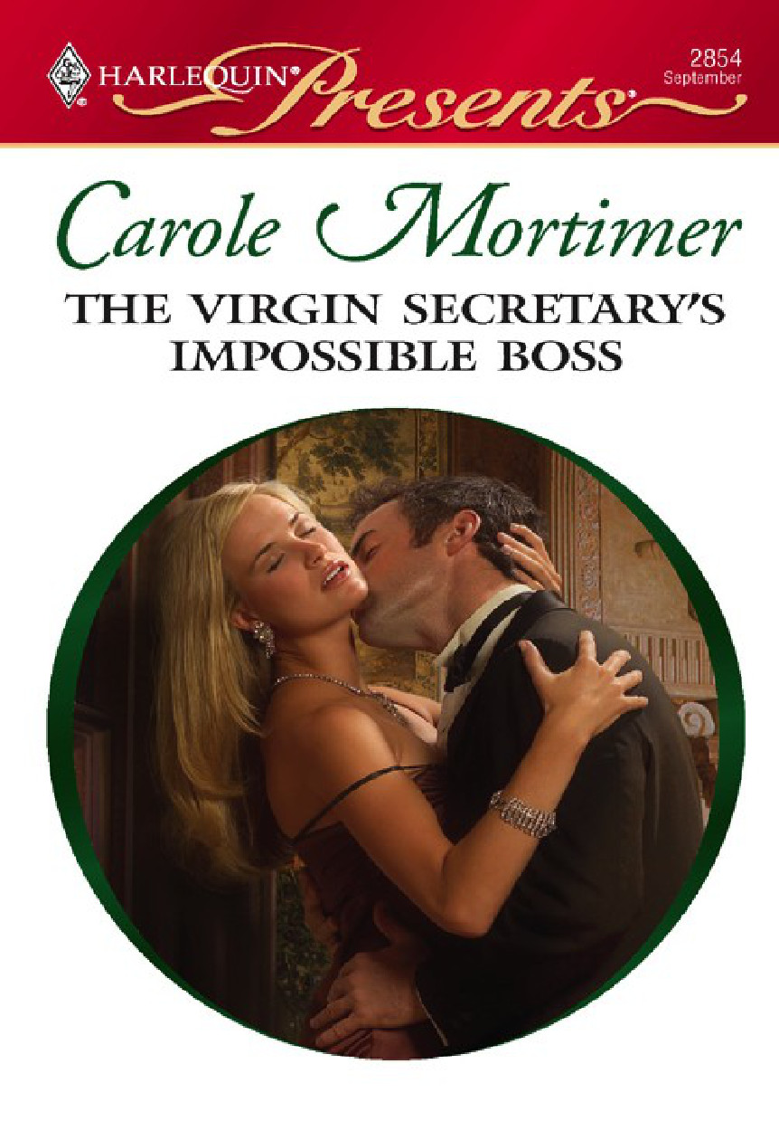 The Virgin Secretarys Impossible Boss Carole Mortimer