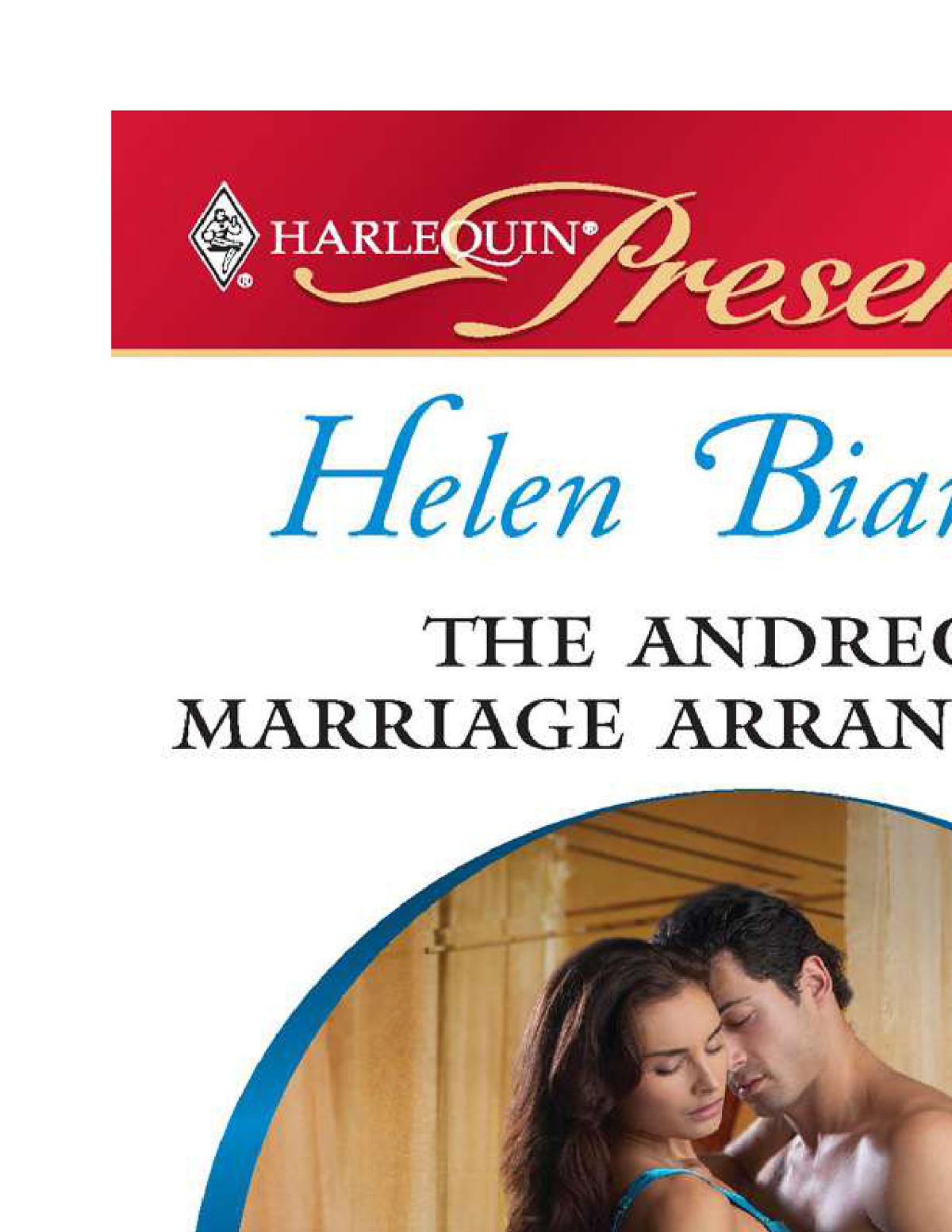 The Andreou Marriage Arrangement Bianchin Helen