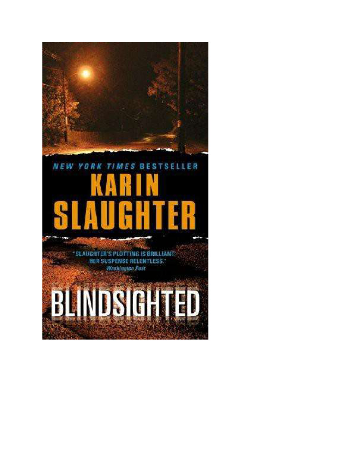 Blindsighted Slaughter Karin