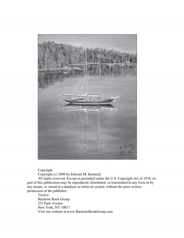 True Compass A Memoir Kennedy Edward M