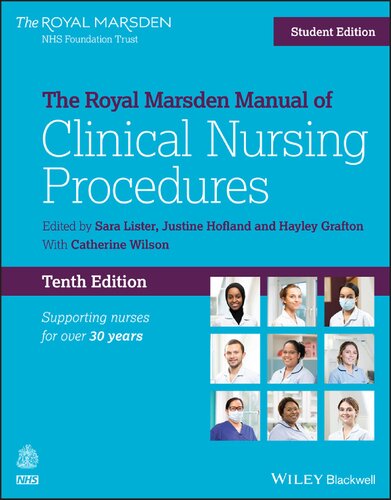 The Royal Marsden Manual Of Clinical Nursing Procedures Student Edition 10th Edition Lister