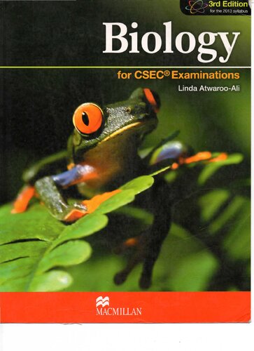 Biology For Csec 3rd Edition Atwarooali Linda