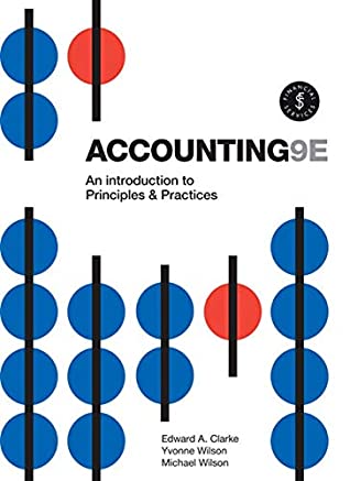 Accounting An Introduction To Principles And Practice Paperback Edward Clarke Yvonne Wilson Michael Wilson