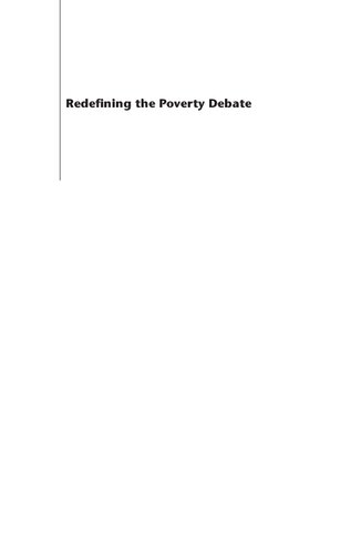 Redefining The Poverty Debate Why A War On Markets Is No Substitute For A War On Poverty 1st Edition Kristian Niemietz
