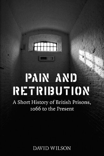 Pain And Retribution A Short History Of British Prisons 1066 To The Present David Wilson
