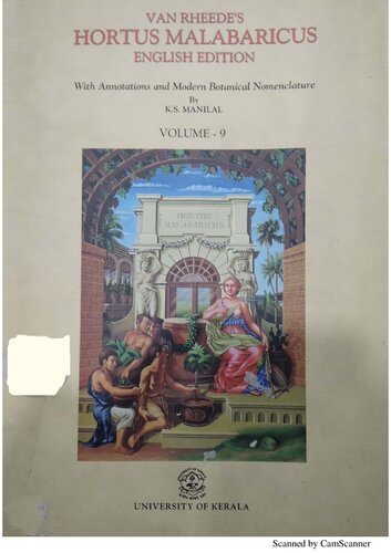 Van Rheedes Hortus Malabaricus Vol 9 English Ed Hendrik Van Reede Tot Drakestein