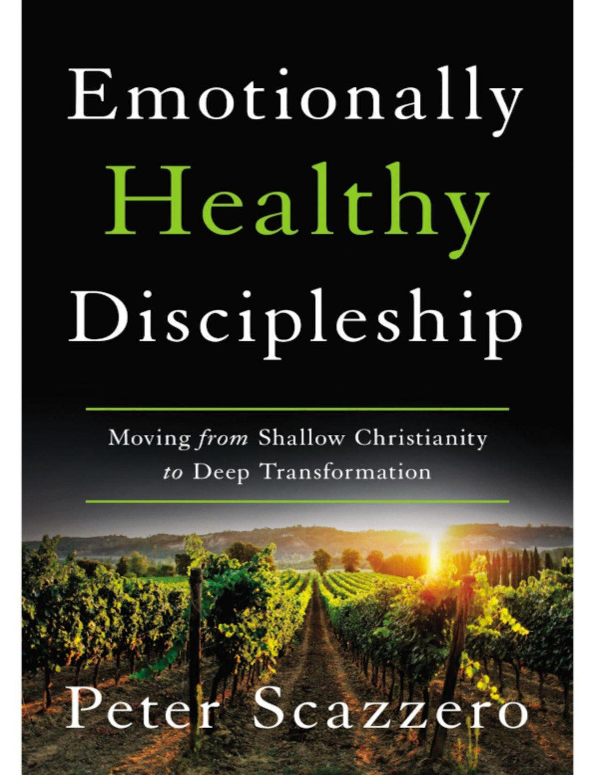 Emotionally Healthy Discipleship Peter Scazzero