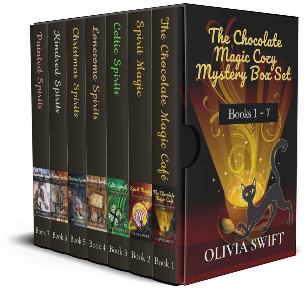 Chocolate Magic Cozy Mystery Box Set Books 17 Olivia Swift