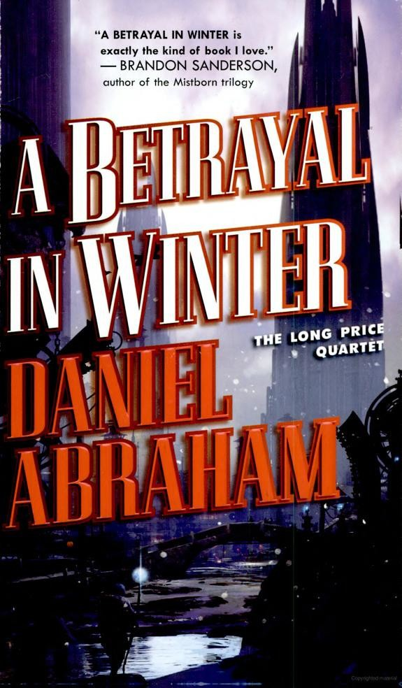 A Betrayal In Winter Daniel Abraham