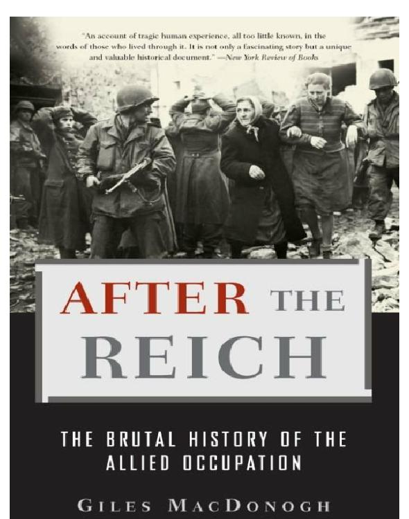 After The Reich Giles Macdonogh
