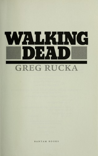 Walking Dead Greg Rucka