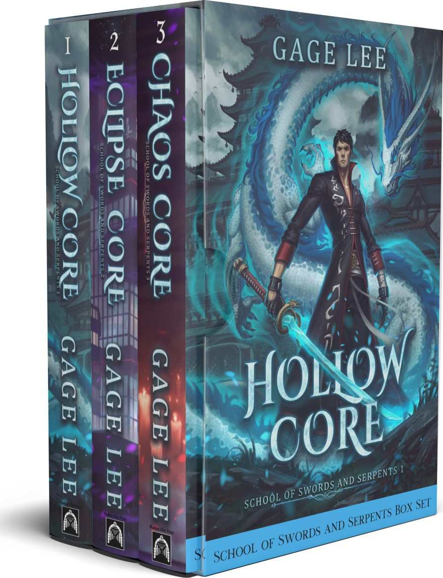 School Of Swords And Serpents Boxset Books 1 3 Hollow Core Eclipse Core Chaos Core Gage Lee