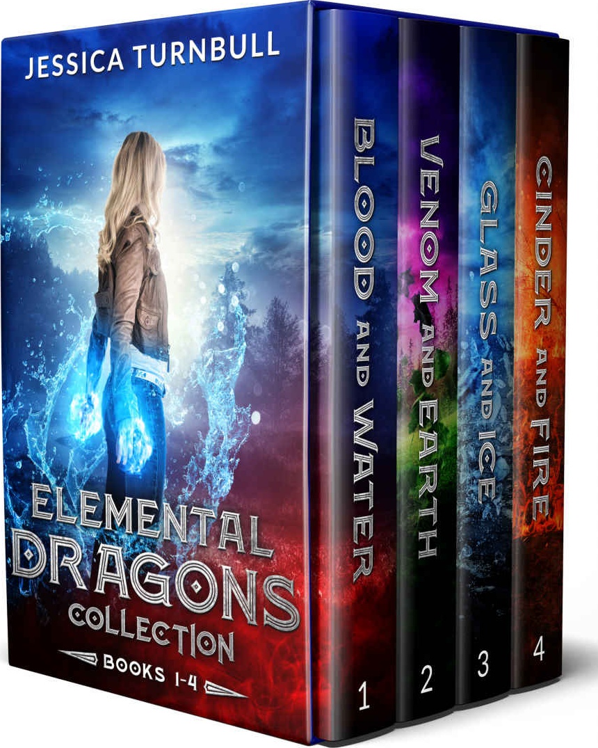 Elemental Dragons Complete Collection Books 14 Jessica Turnbull