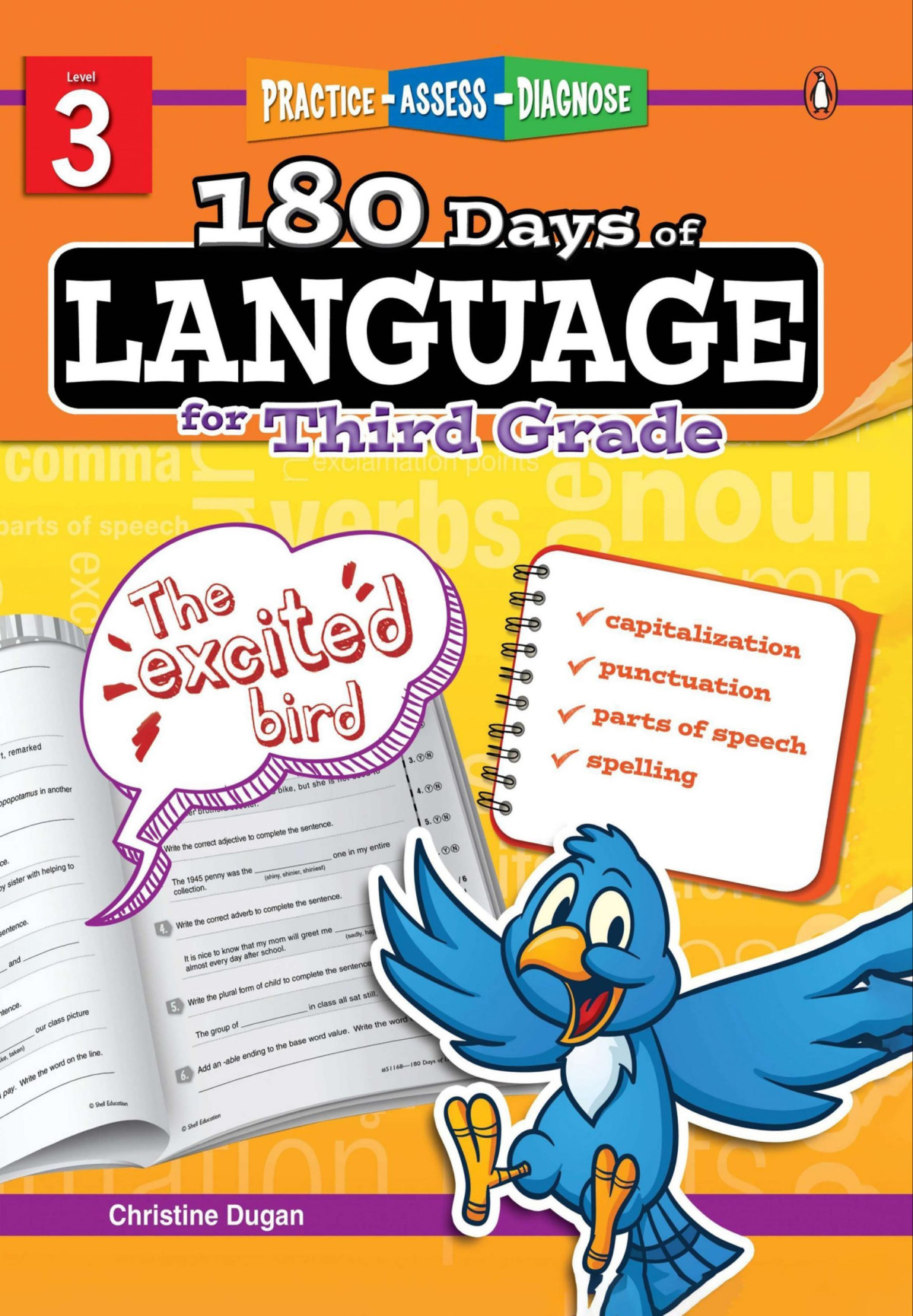 180 Days Of Language For Third Grade Christine Dugan