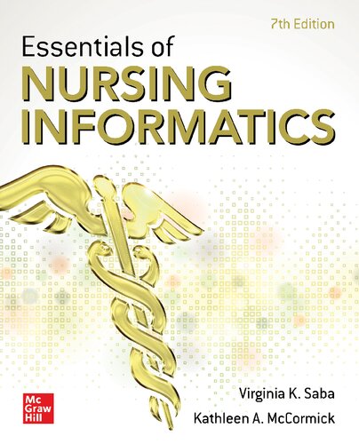 Essentials Of Nursing Informatics 7th Edition 7th Edition Virginia Saba