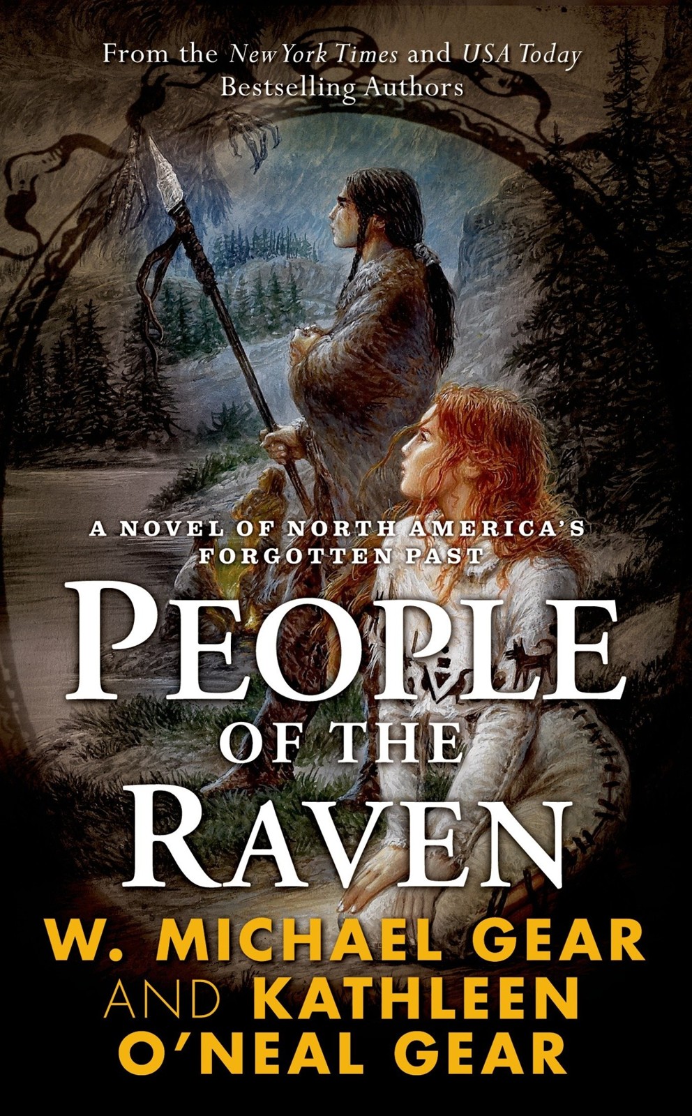 People Of The Raven W Michael Gear Kathleen Oneal Gear