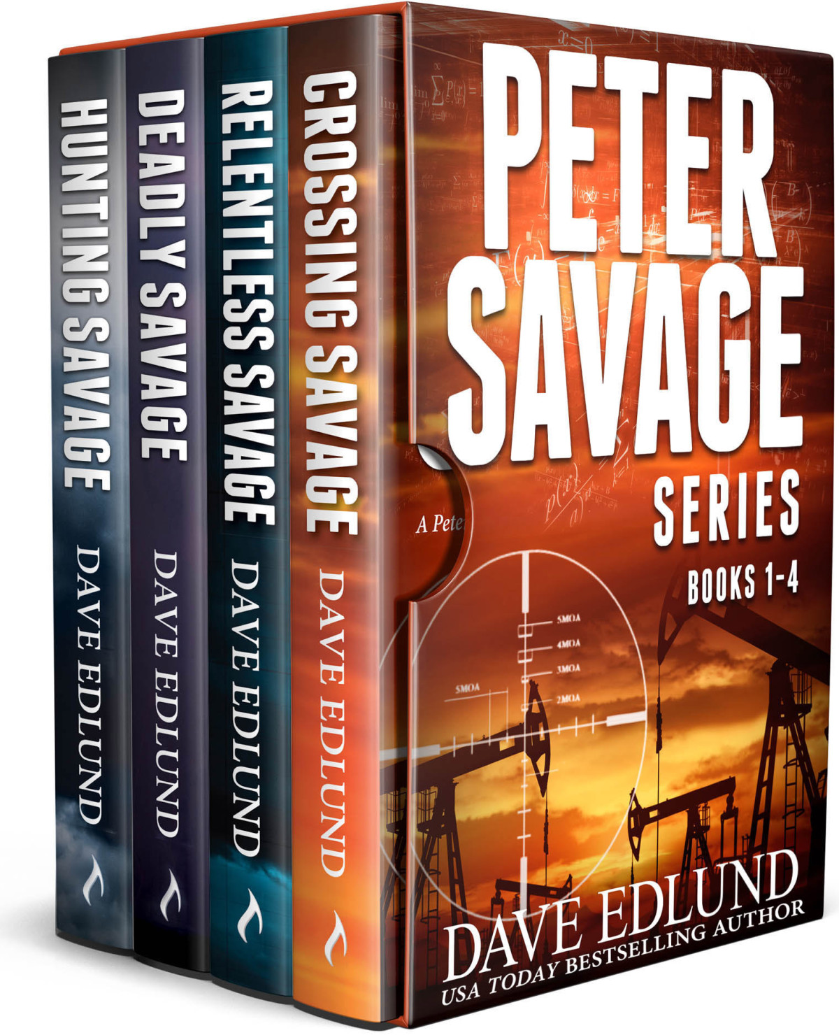 Peter Savage Novels Boxed Set Dave Edlund