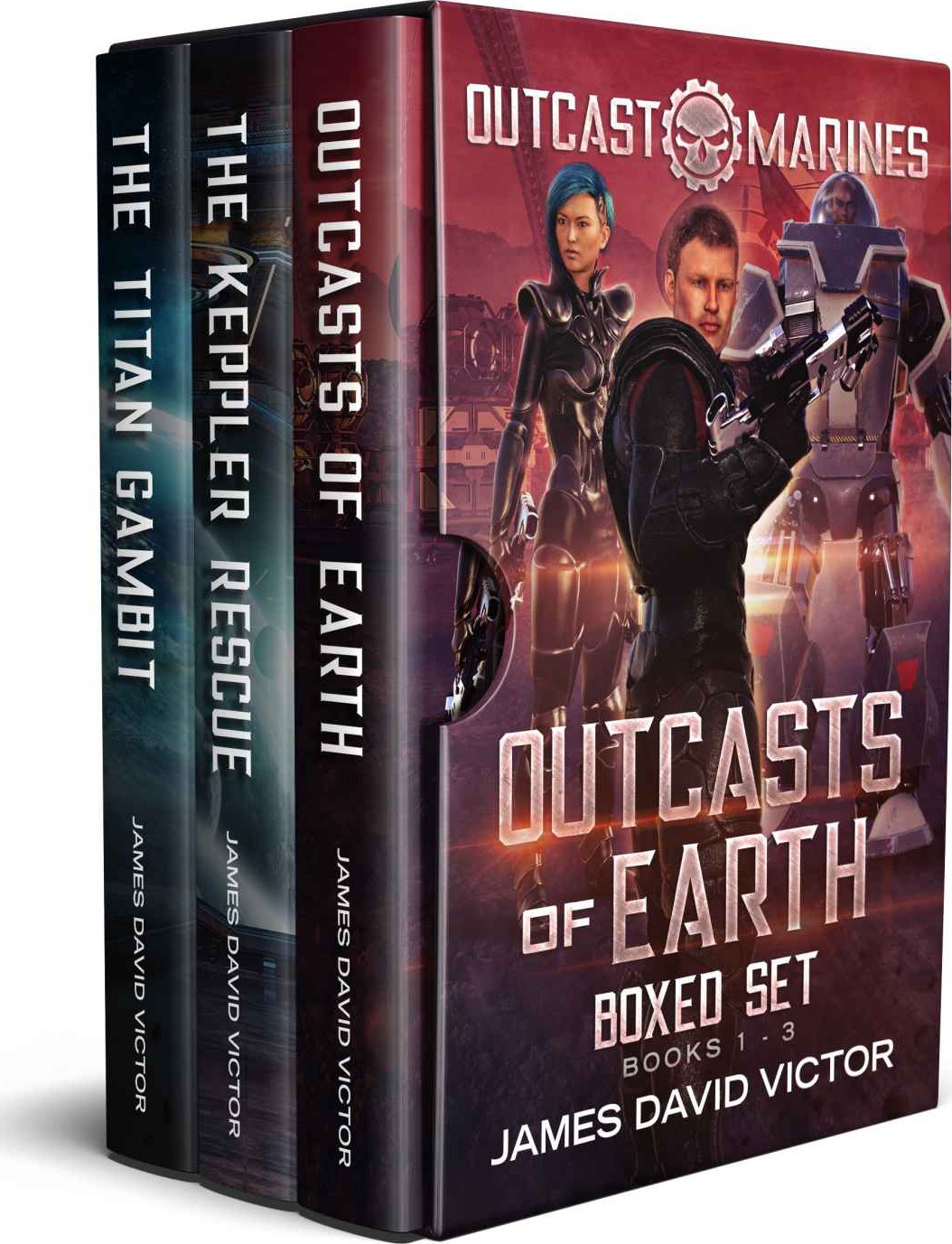 Outcast Marines Series Boxed Set James David Victor
