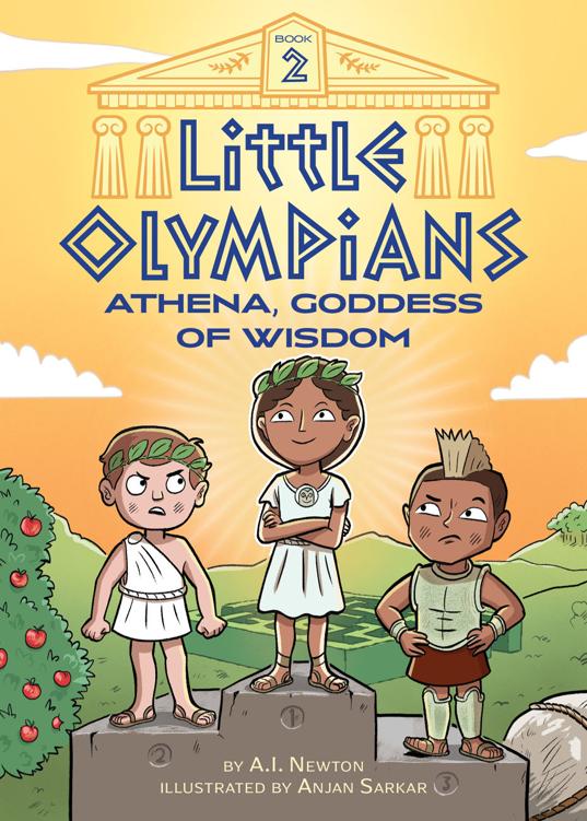 Little Olympians 2 Athena Goddess Of Wisdom Ai Newton