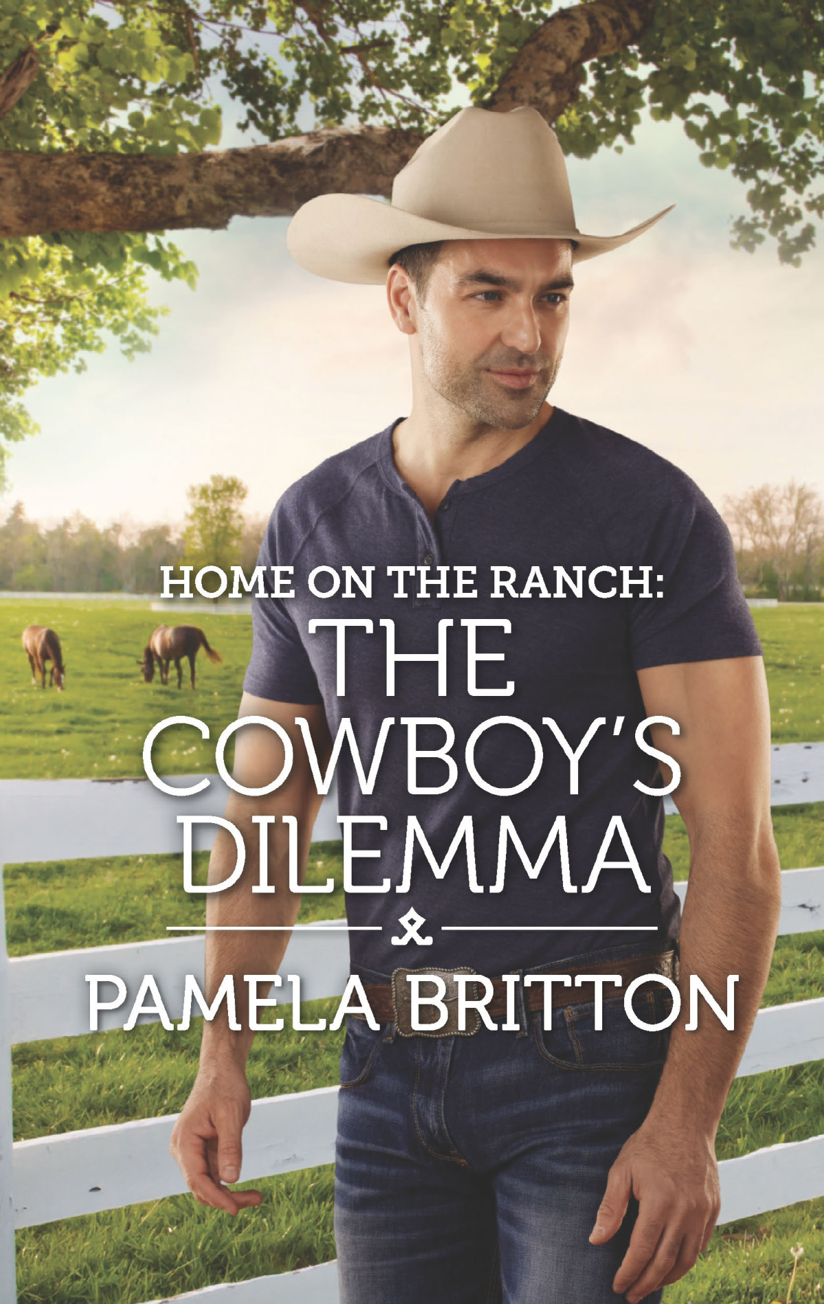 Home On The Ranch The Cowboys Dilemma Pamela Britton