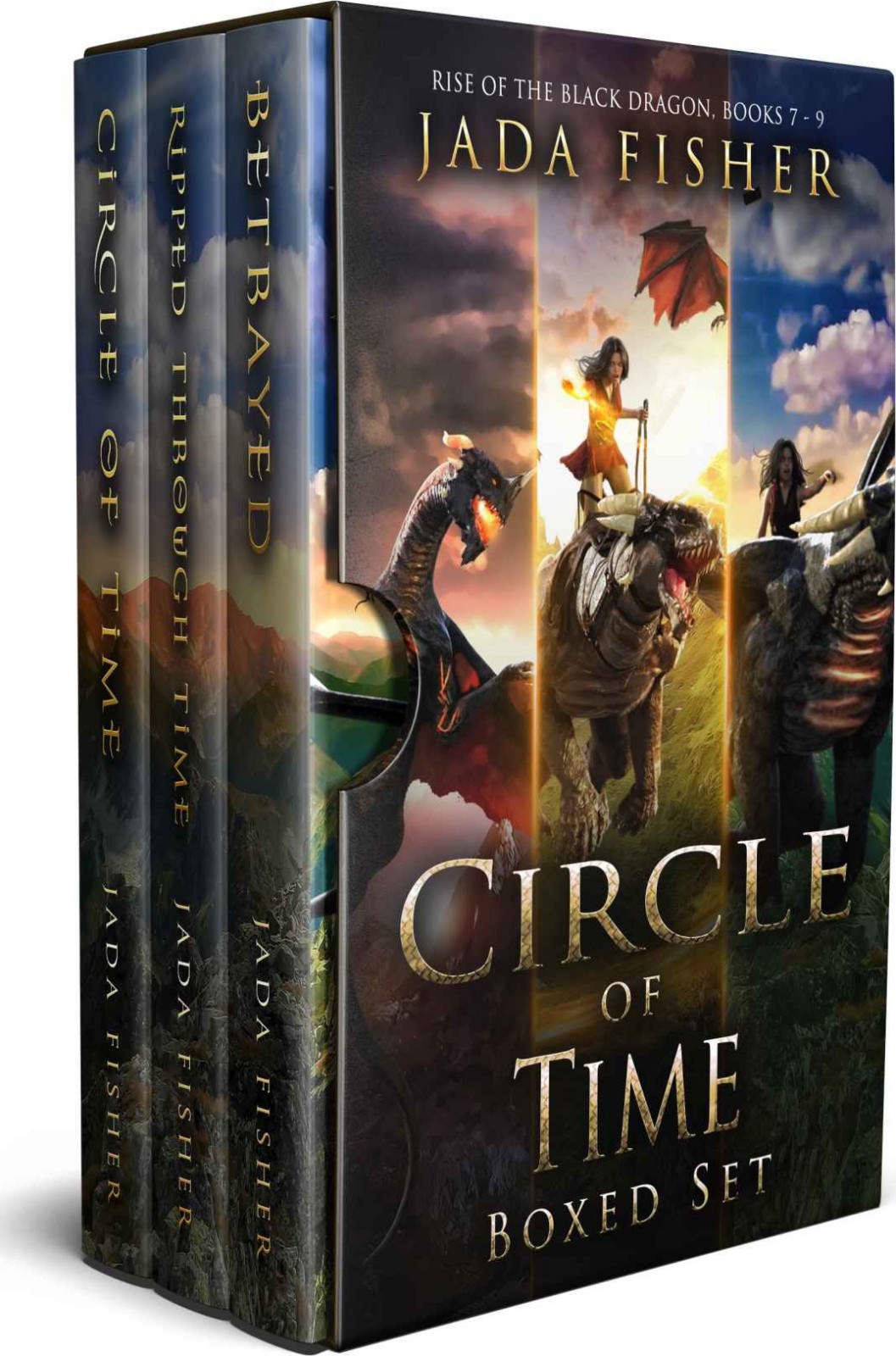Circle Of Time Boxed Set Rise Of The Black Dragon Books 7 9 Jada Fisher
