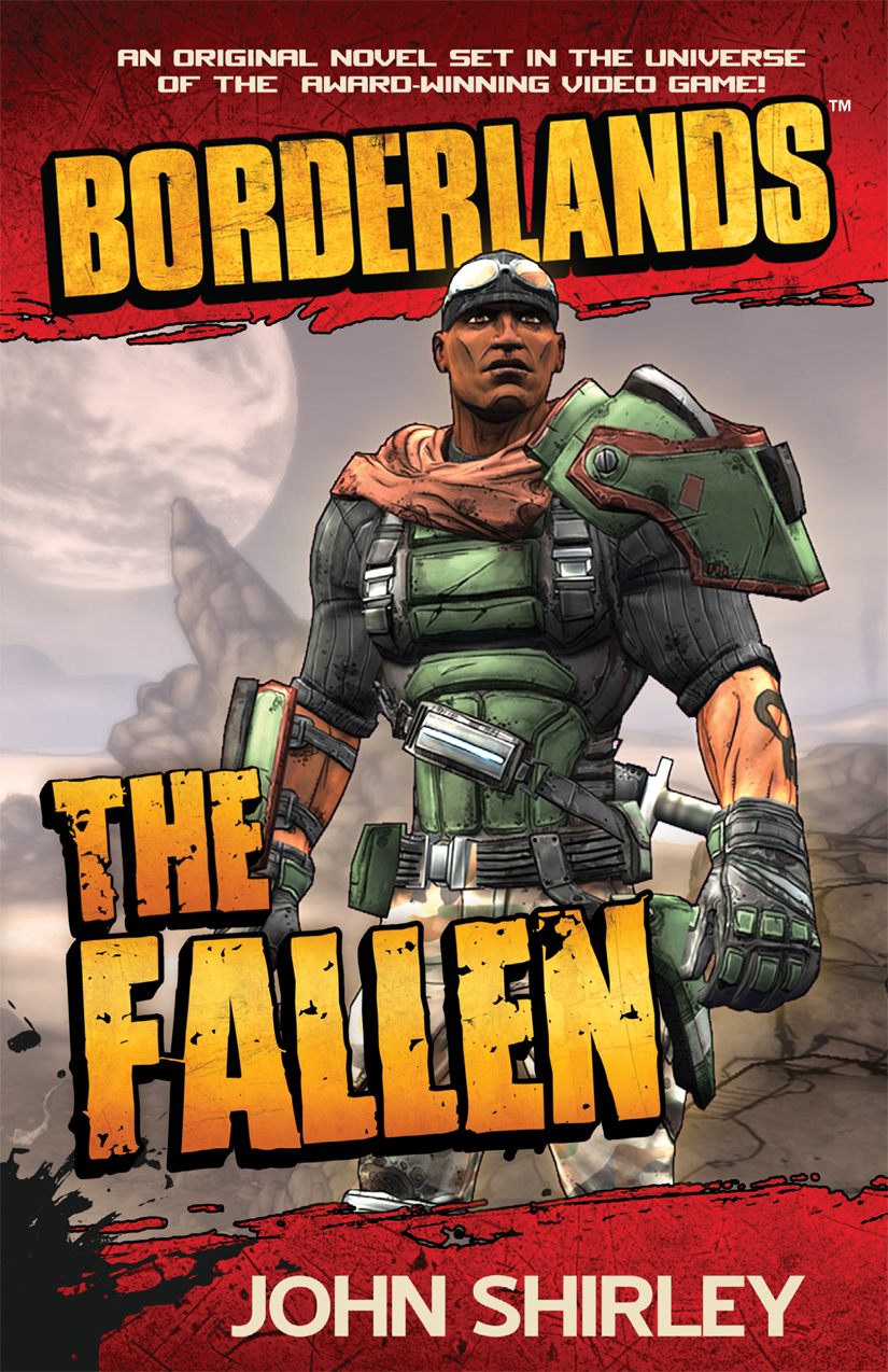 Borderlands The Fallen 1st Edition John Shirley