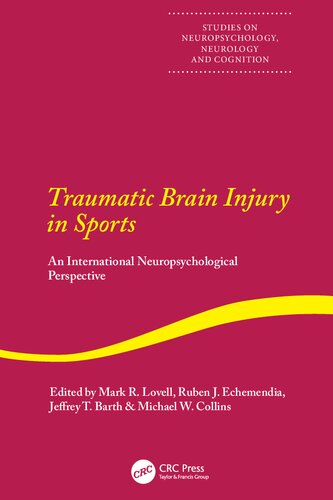 Traumatic Brain Injury In Sports Mark Lovell Jeffrey Barth Michael Collins