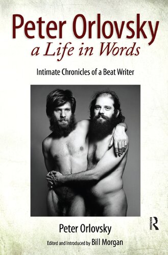 Peter Orlovsky A Life In Words Reissue Peter Orlovsky