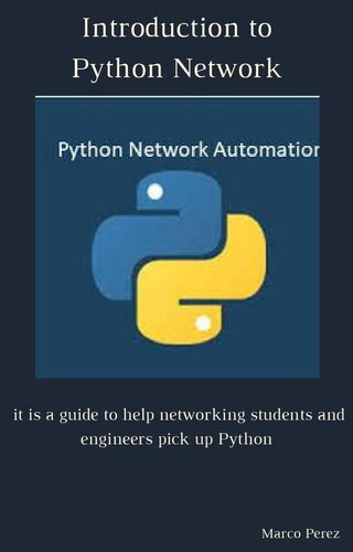 Introduction To Python Network Marco Perez