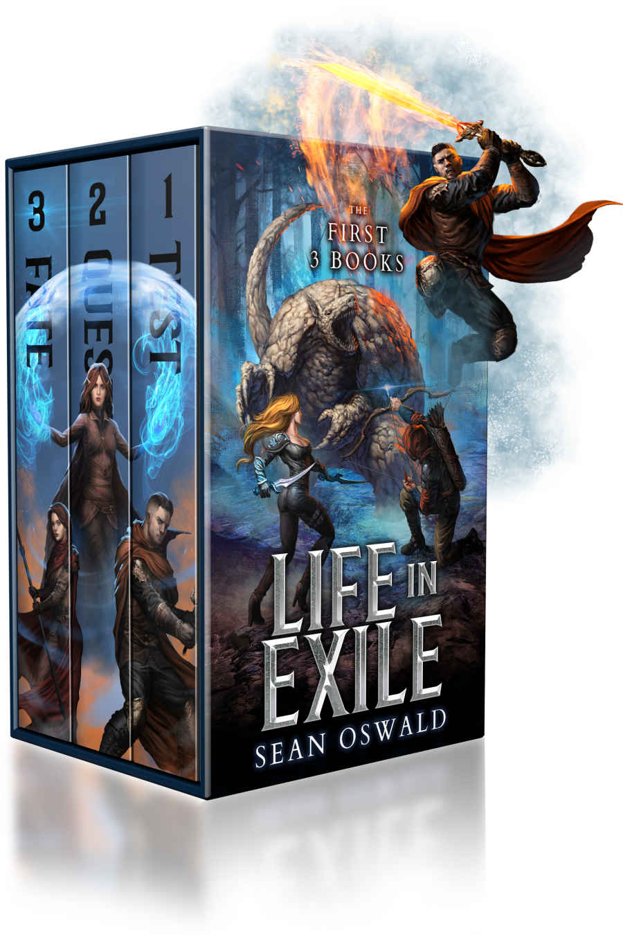 Life In Exile The First Three Books Sean Oswald