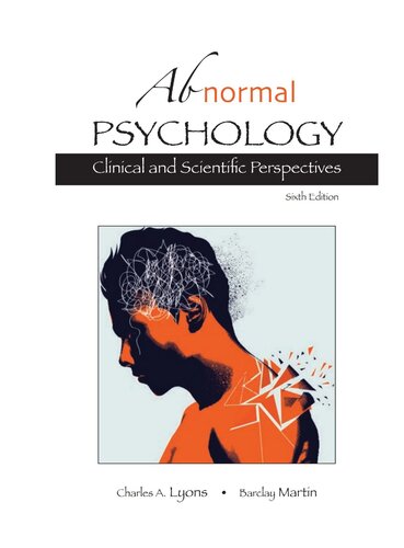Abnormal Psychology Clinical And Scientific Perspectives 6th Edition Lyons