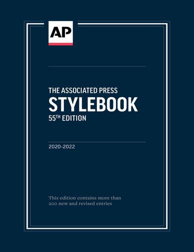 Ap Stylebook 20202022 55th Edition The Associated Press