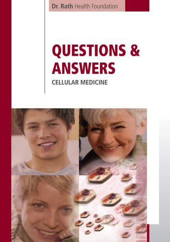 Dr Matthias Rath Questions And Answers On Cellular Medicine Dr Matthias Rath