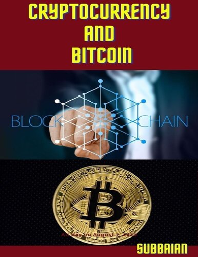 Cryptocurrency And Bitcoin 1st Vignesh Subbaian
