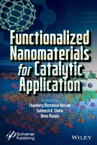 Functionalized Nanomaterials For Catalytic Application 1st Edition Chaudhery Mustansar Hussain Sudheesh K Shukla Bindu Mangla